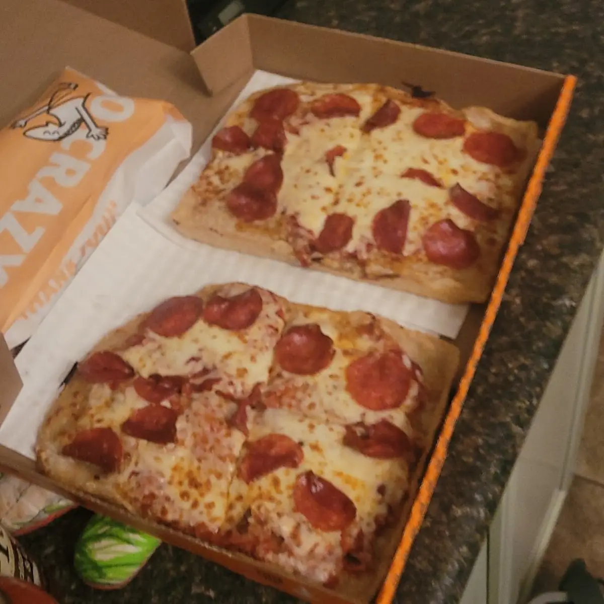 Deep Dish Pepperoni Pizza