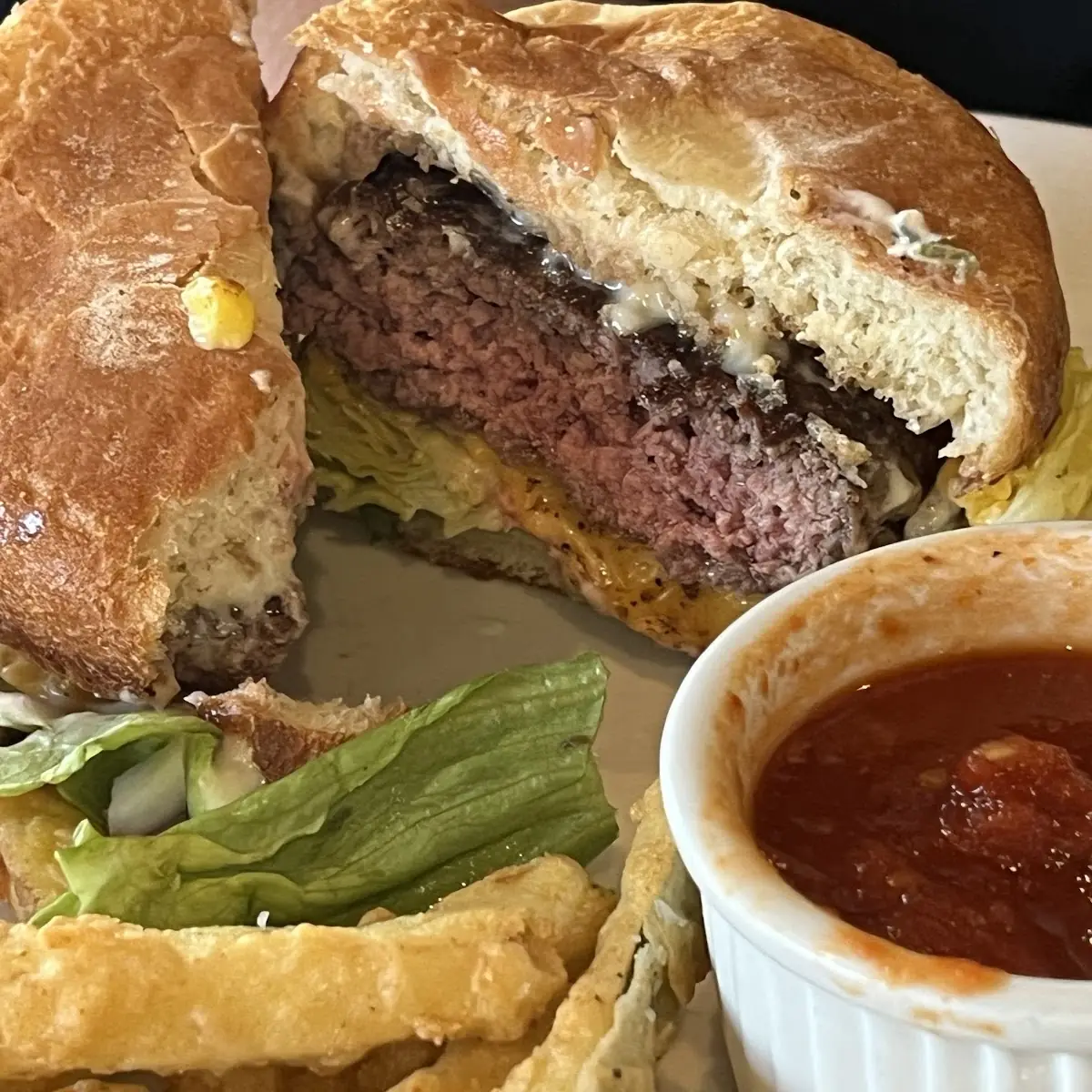 BBQ Bison Burger