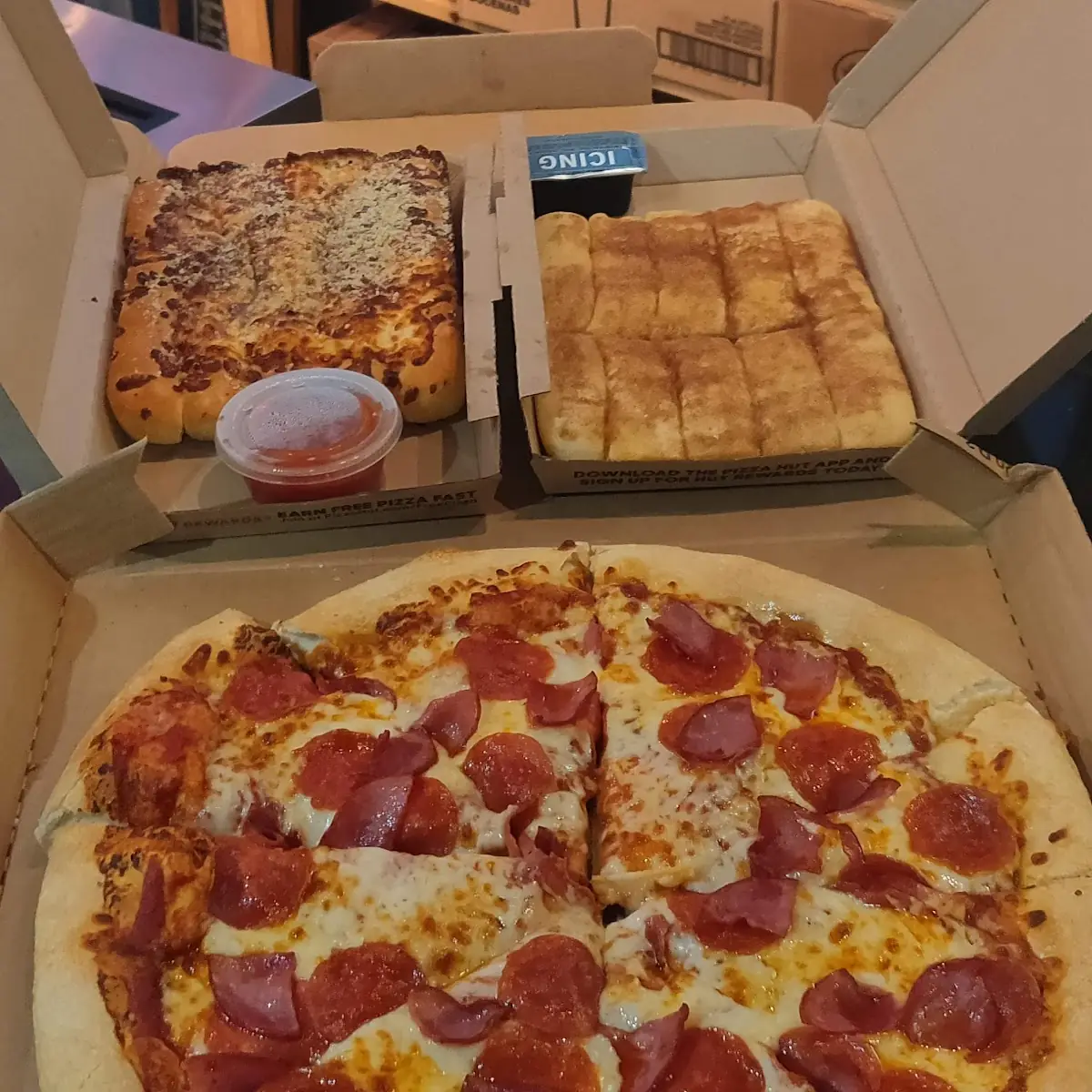 Pepperoni Pizza Cinnamon Sticks Cheese Sticks