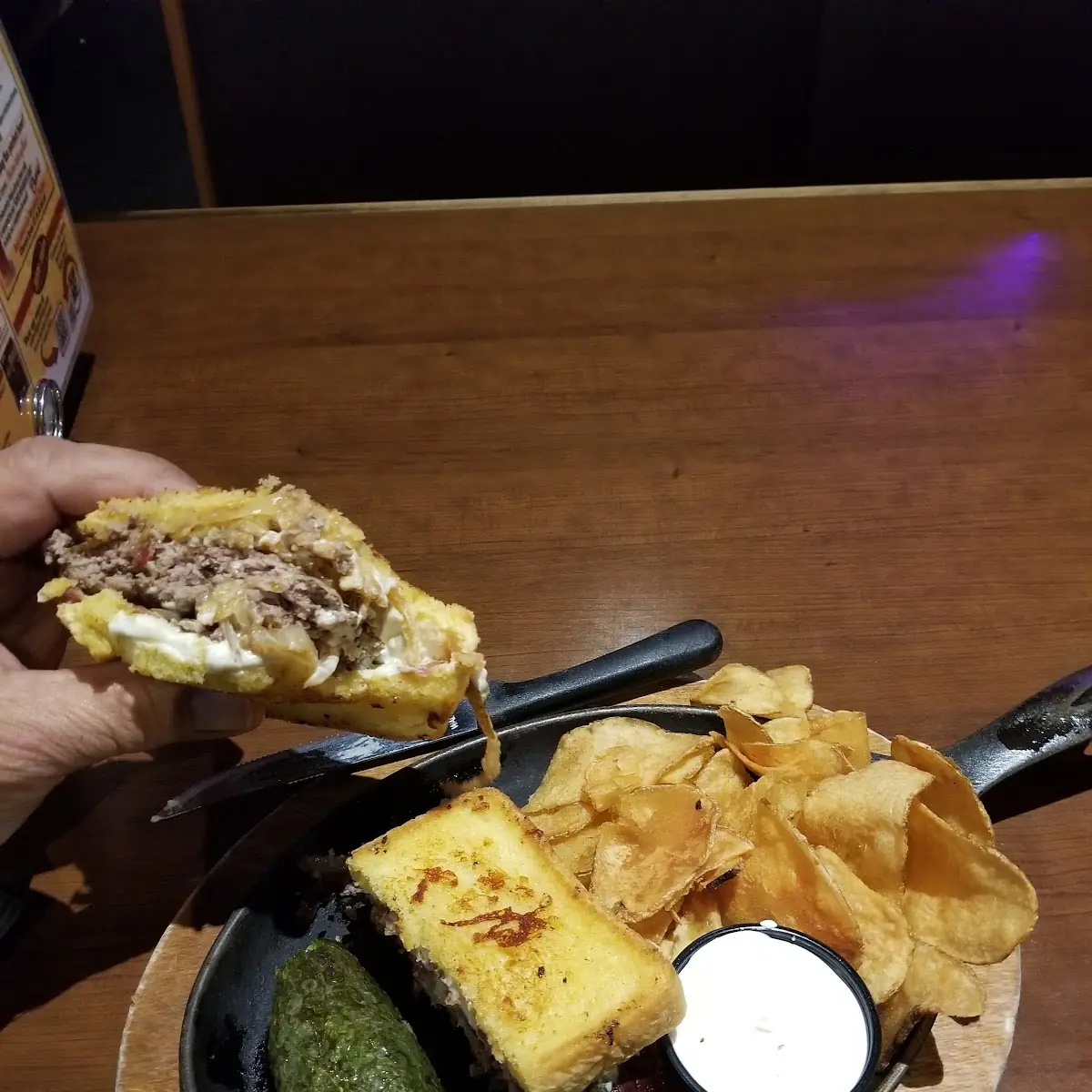 Jalapeno Cream Cheese Burger