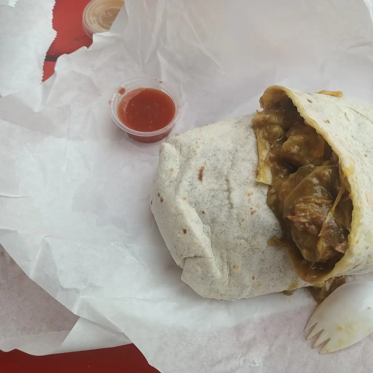 Pork Verde Burrito