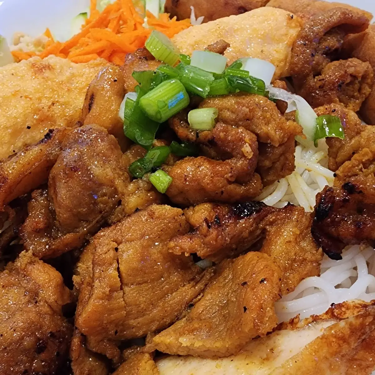 Pork Bun with Shrimp Paste & Egg Roll