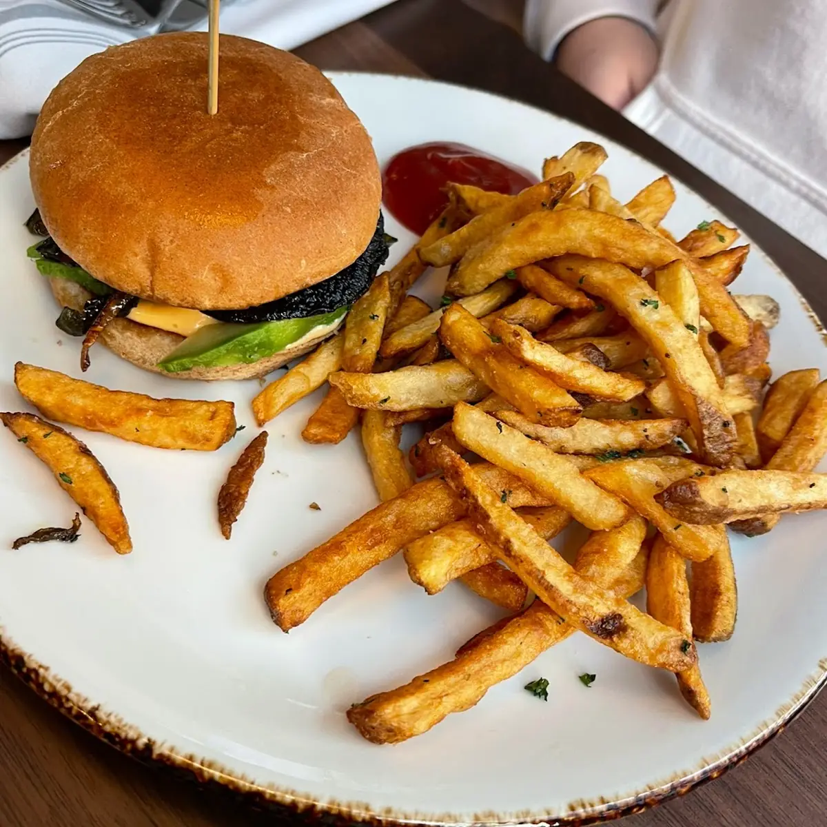 Portobello Mushroom Burger