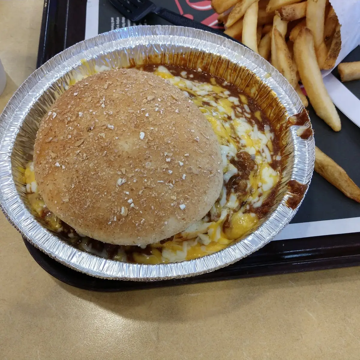 Chile Cheese Burger