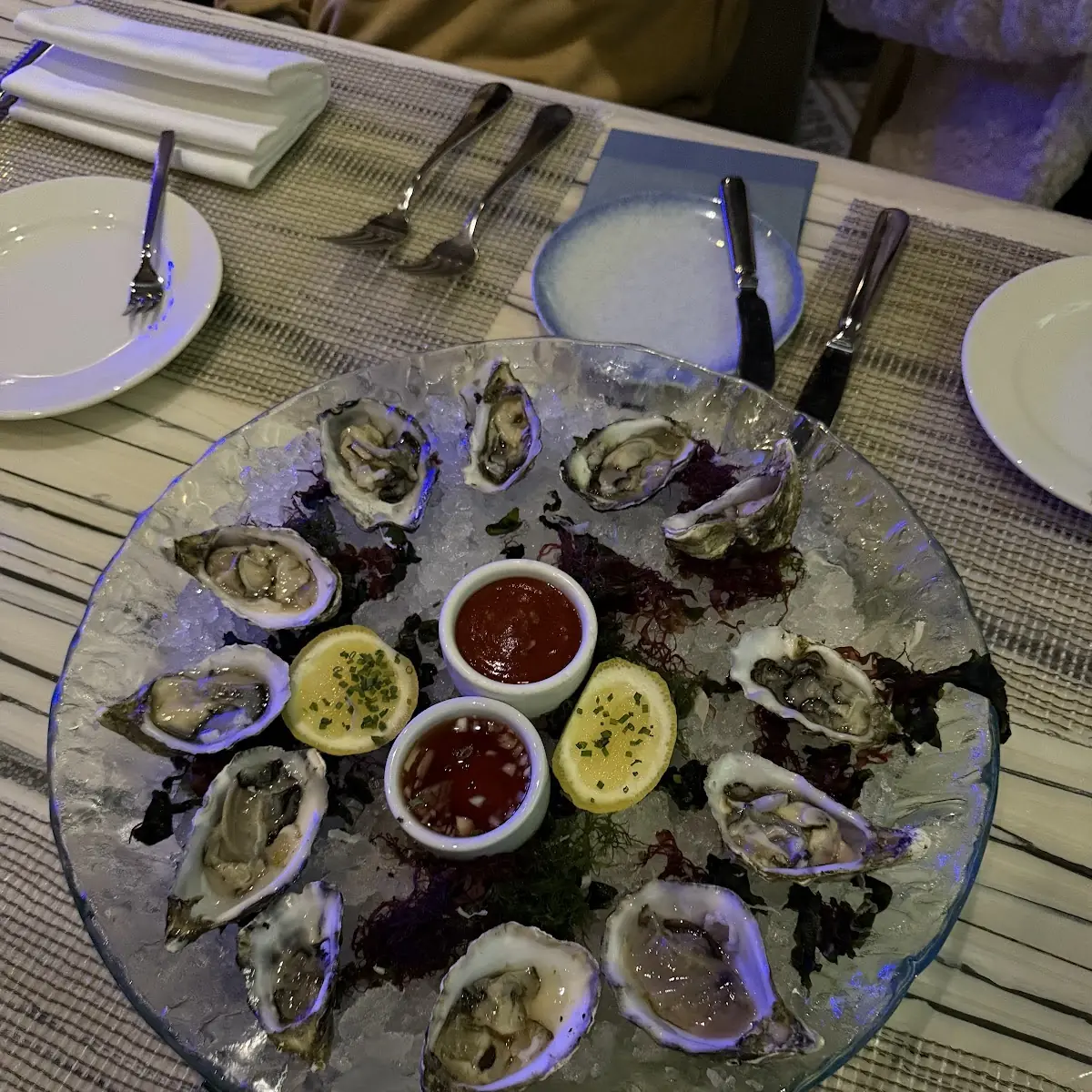 Rocky Point Oysters on the Half Shell