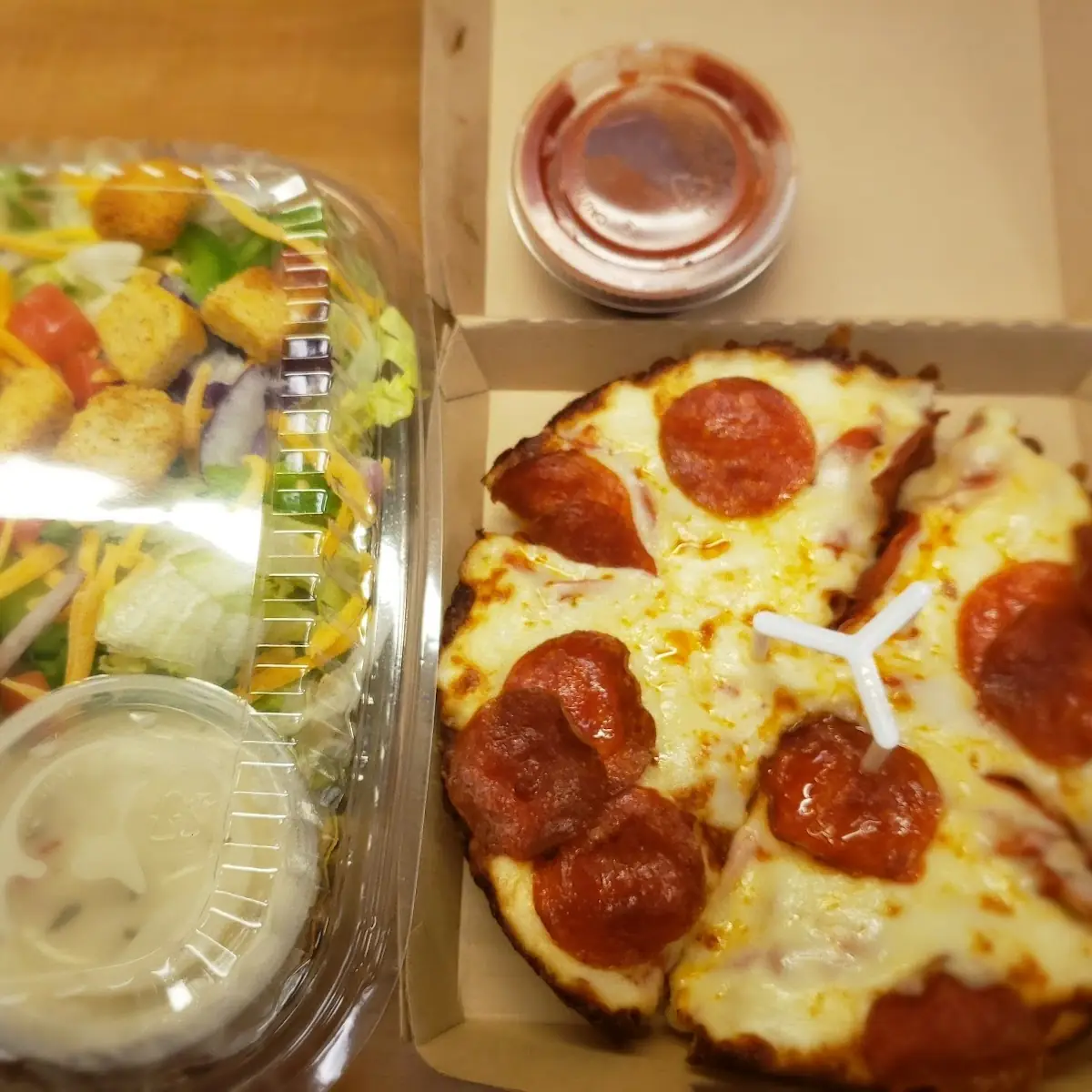 Personal Pepperoni Pizza with Extra Cheese