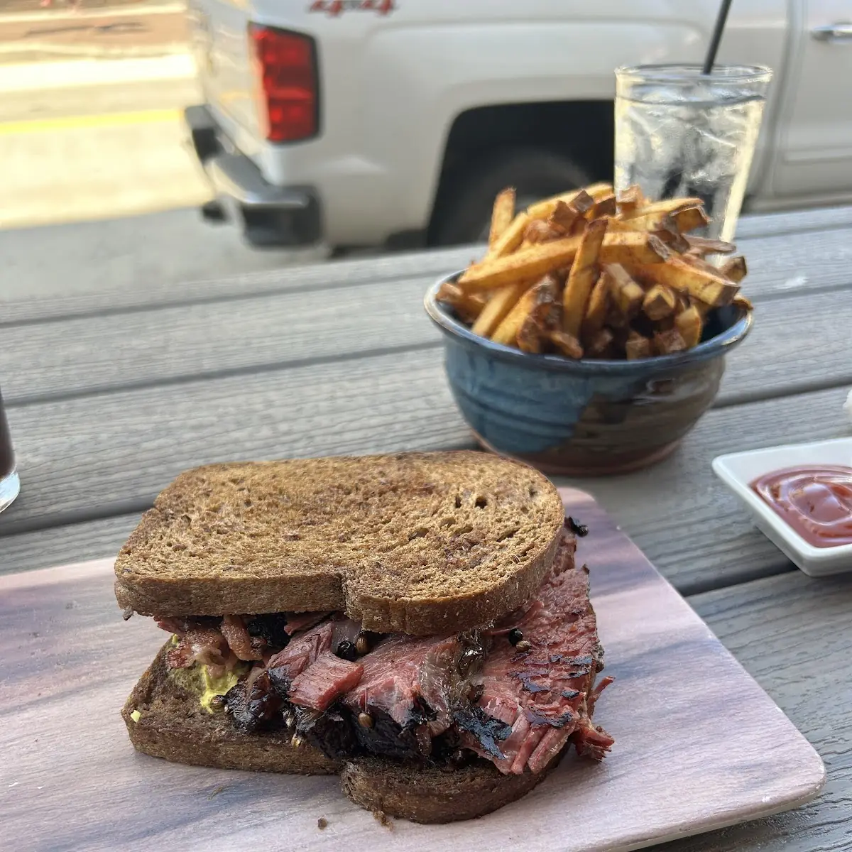 House - Made Pastrami on Rye