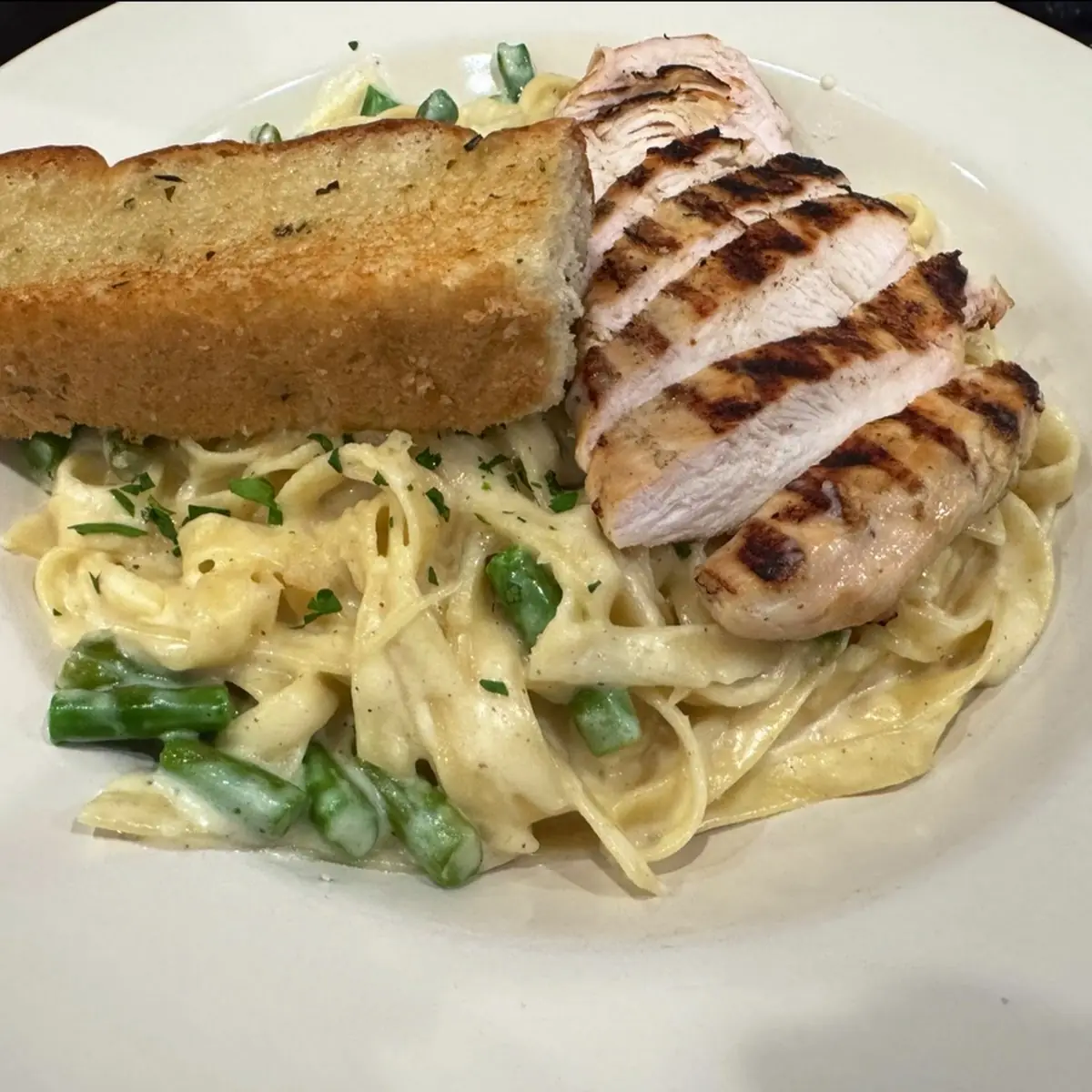 Sicilian Crispy Chicken Alfredo