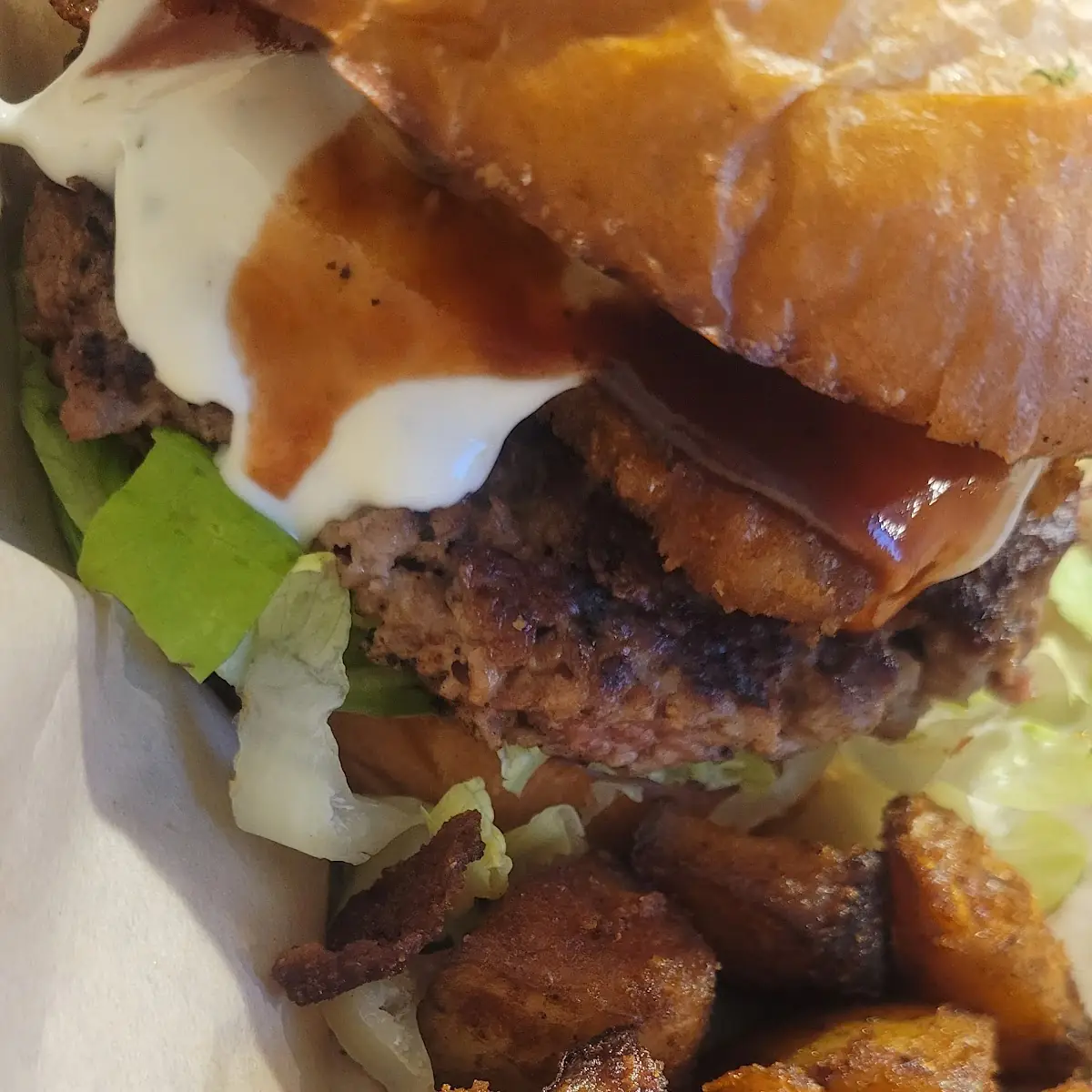 BBQ Ranch Burger