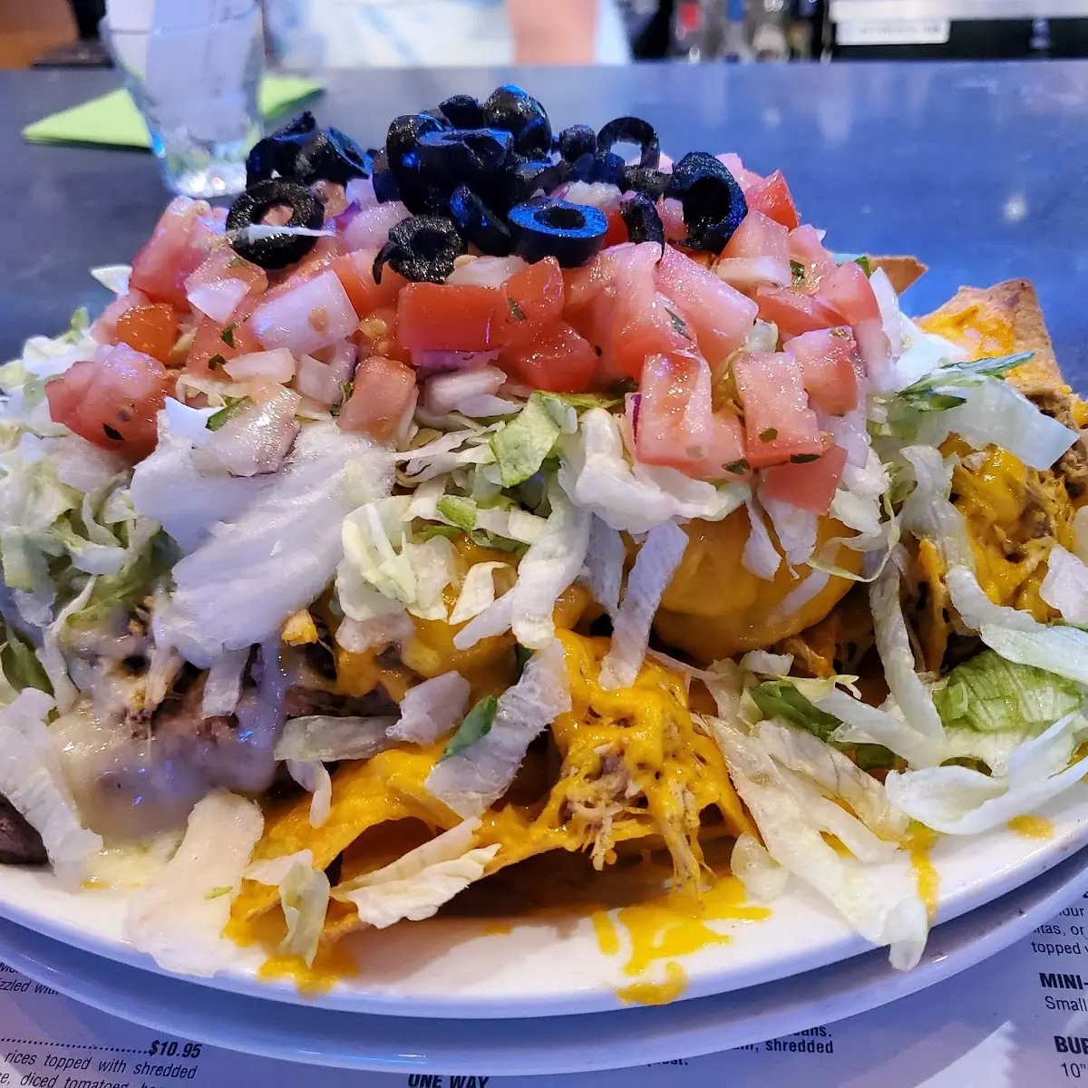 Shredded Chicken Nachos