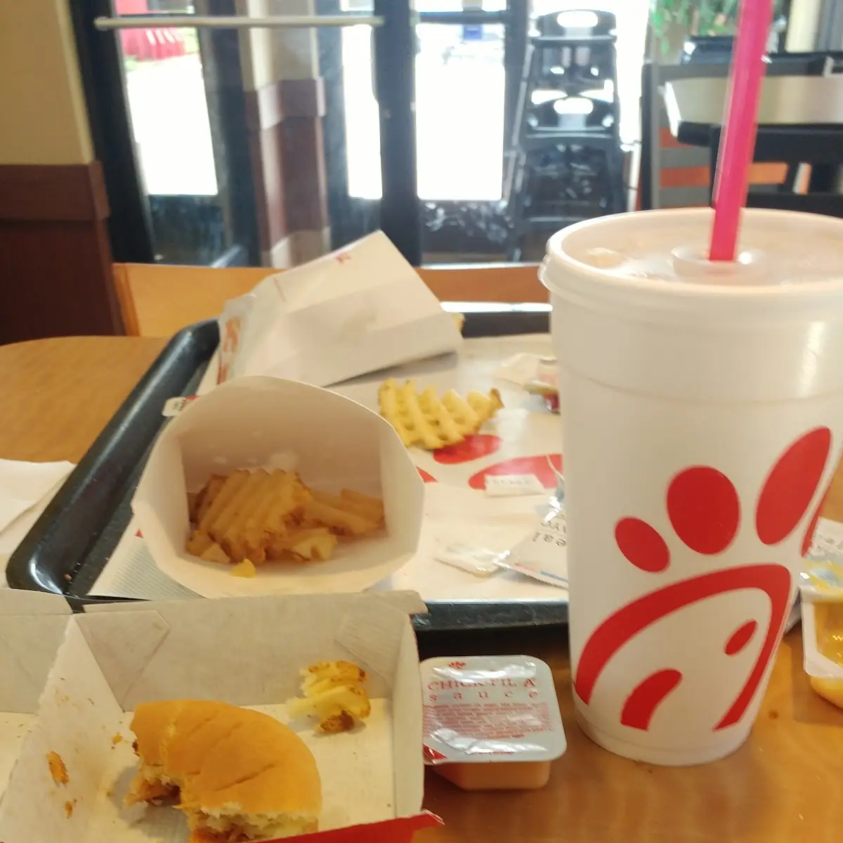 Spicy Deluxe Chicken Sandwich Combo