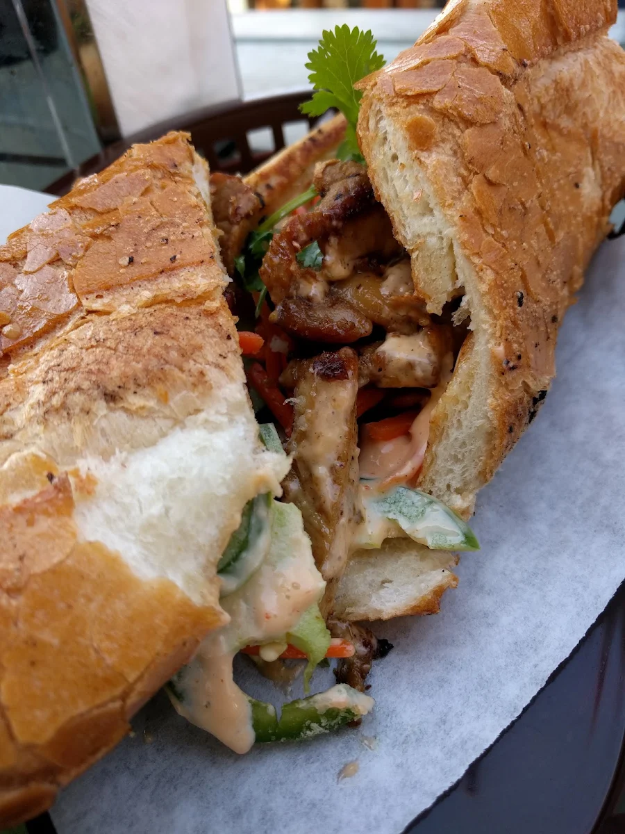 Roast Pork Vietnamese Sandwich