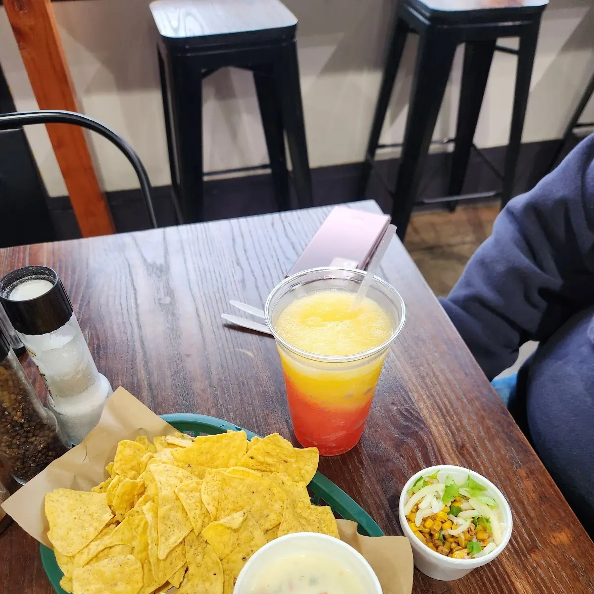 Chips and Queso Dip