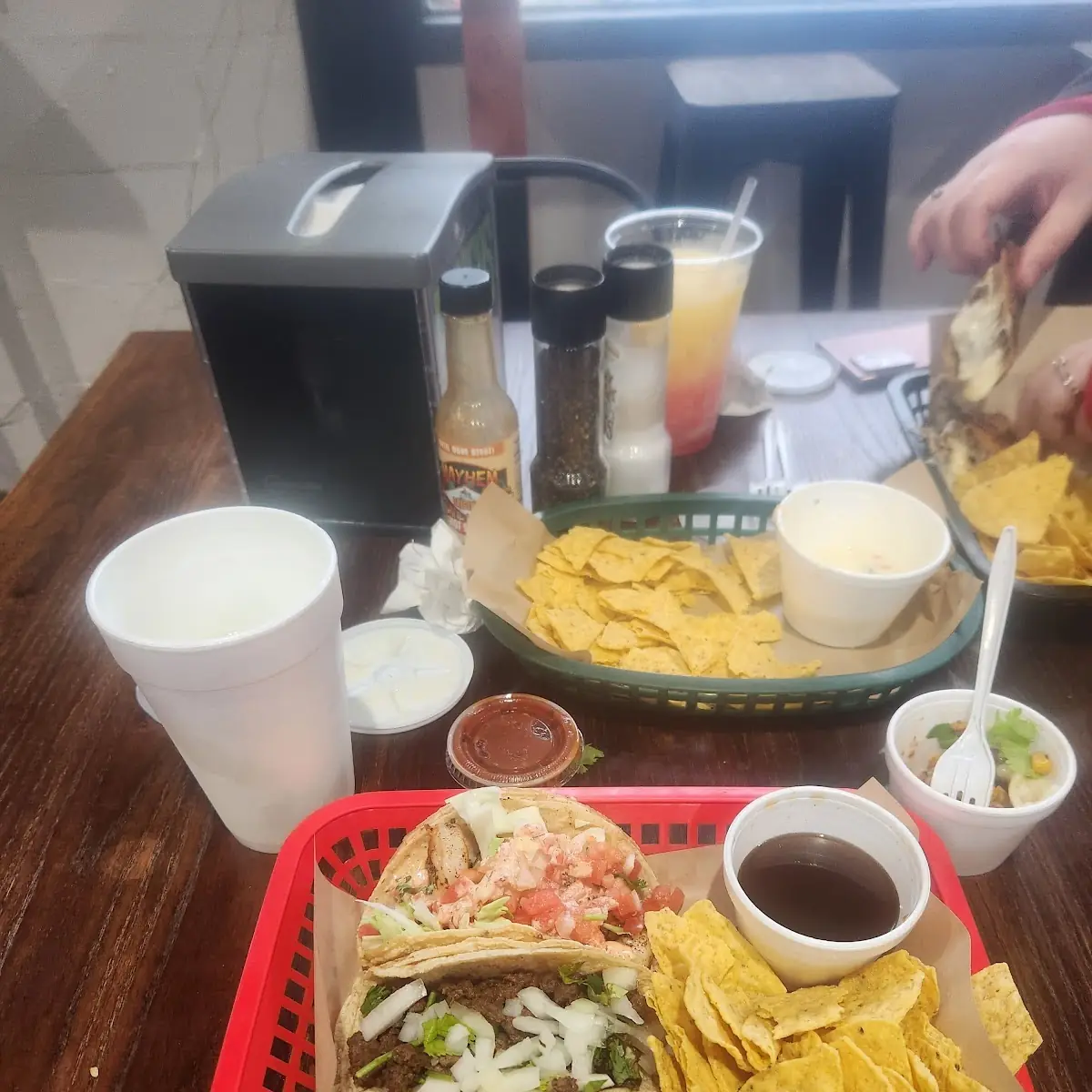 Shrimp and Beef Taco