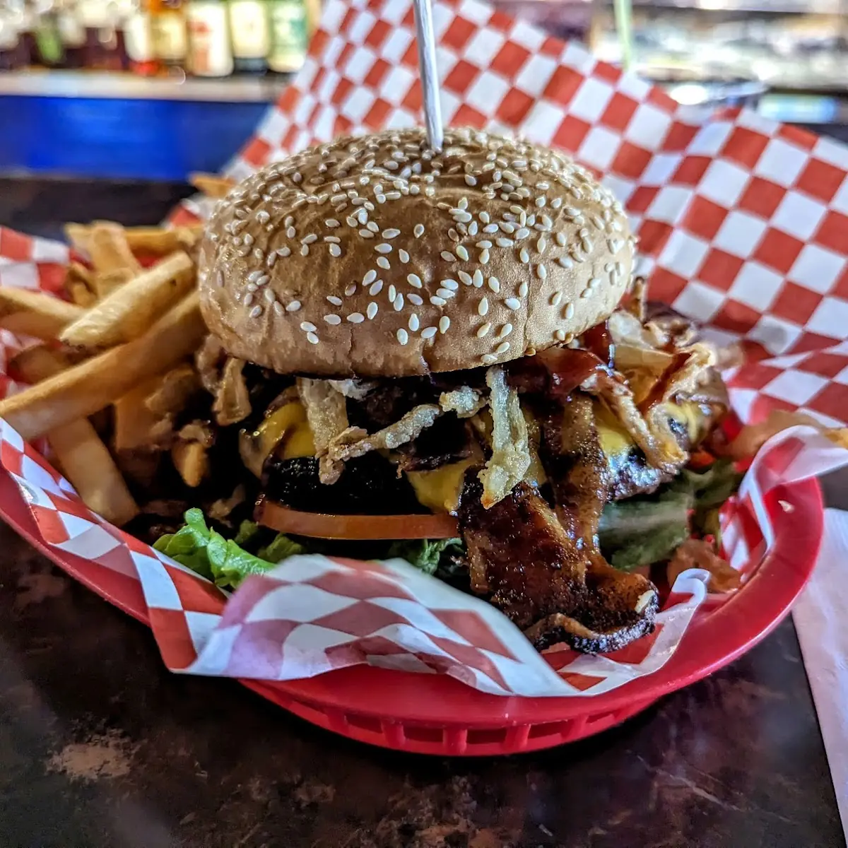 Western Bacon Burger
