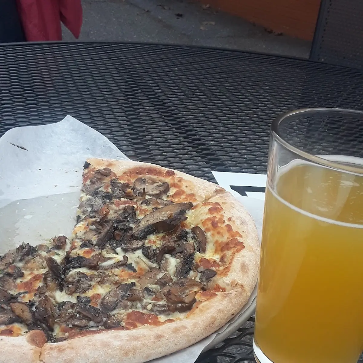 Mushroom Pizza