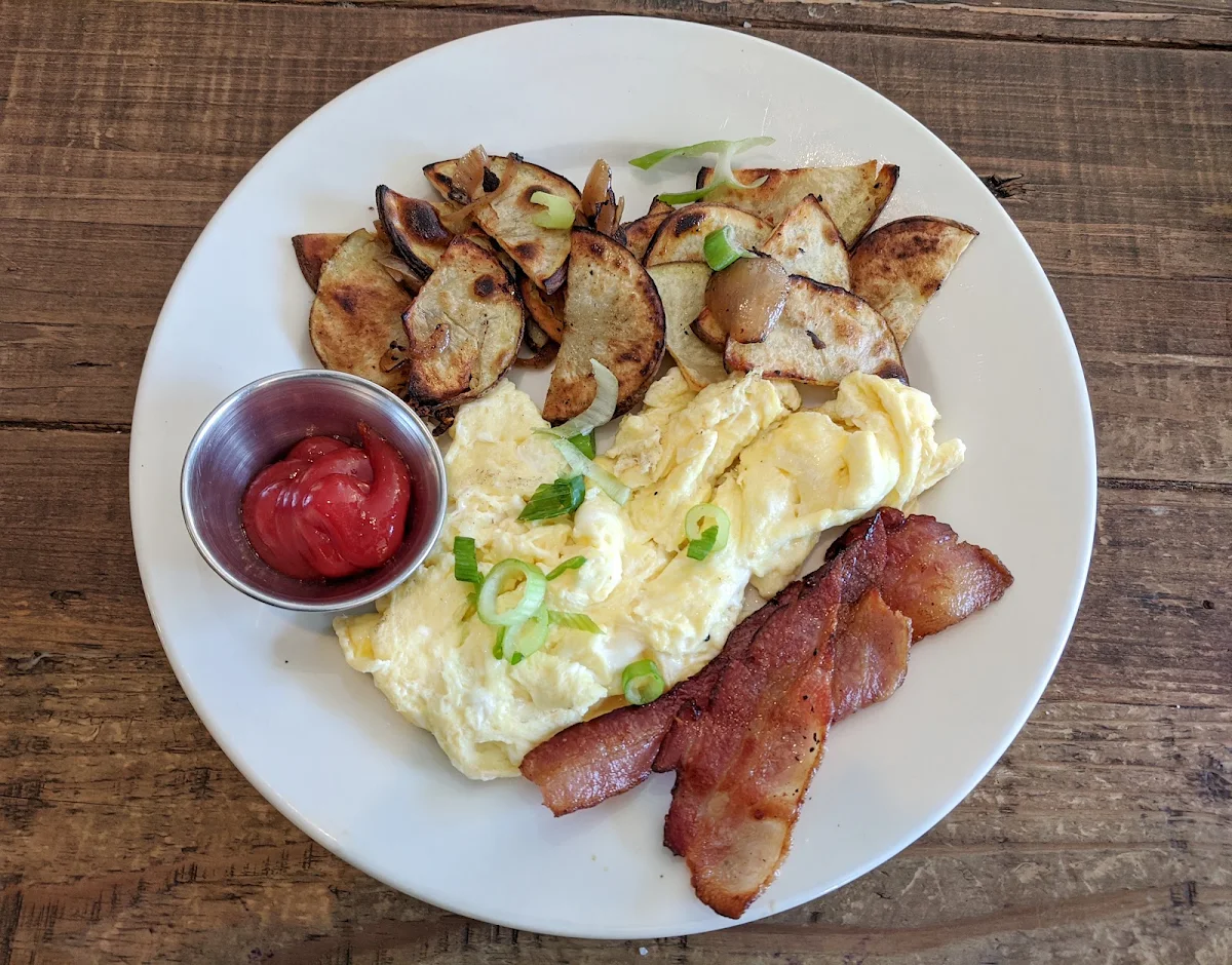 Home Fries Scrambled Eggs