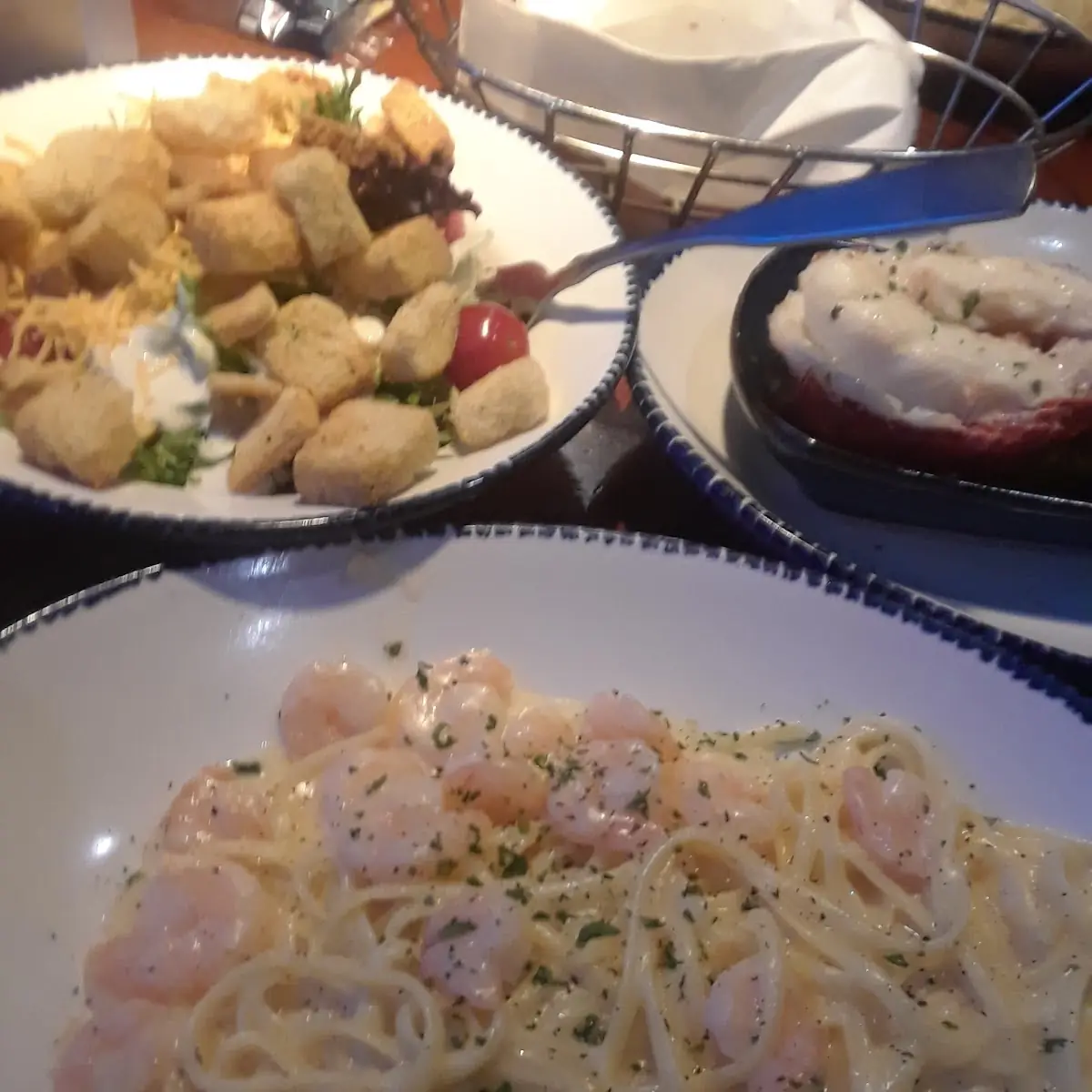 Shrimp Alfredo