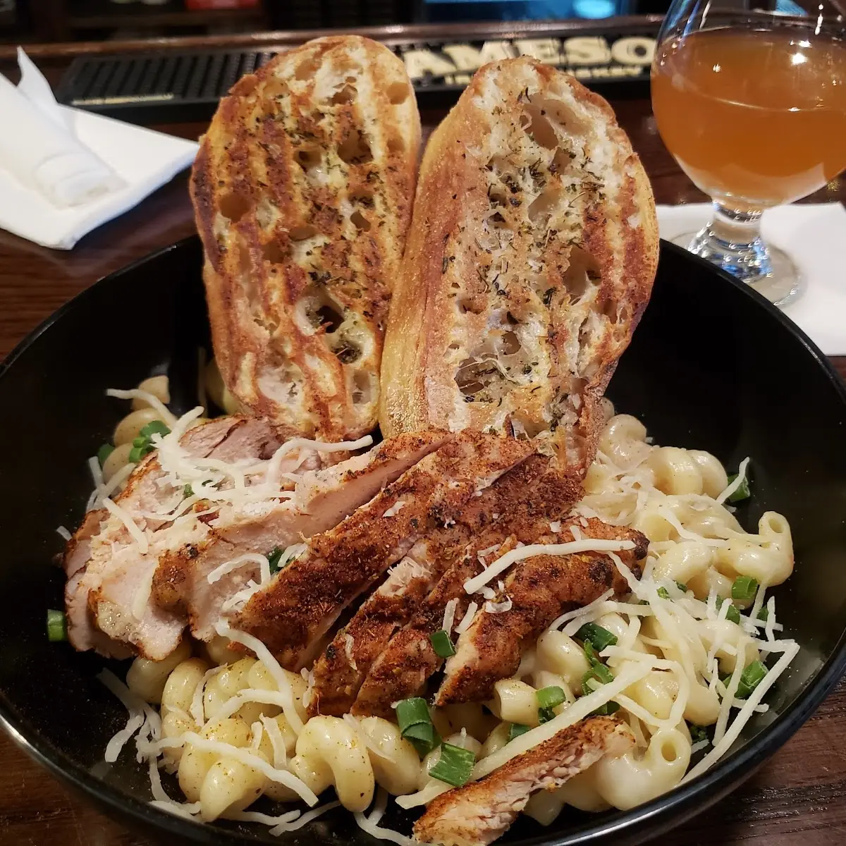 Blackened Chicken Alfredo