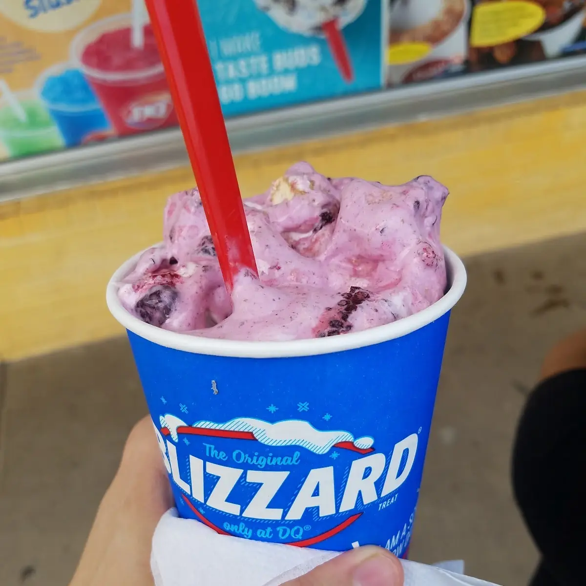 Summer Berry Cheesecake Blizzard