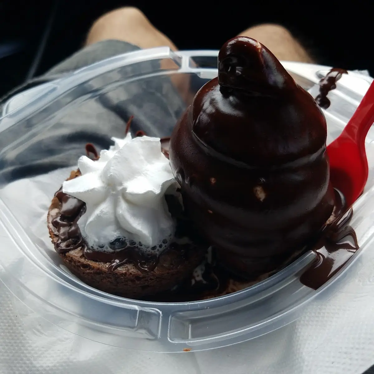 Triple Chocolate Brownie