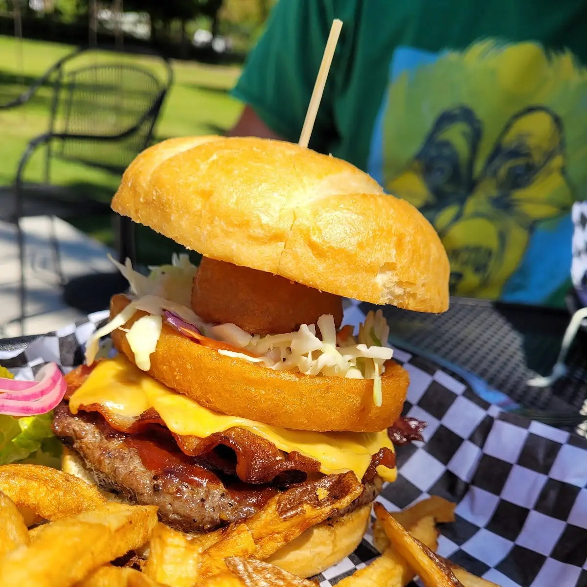 Hickory Bacon Burger