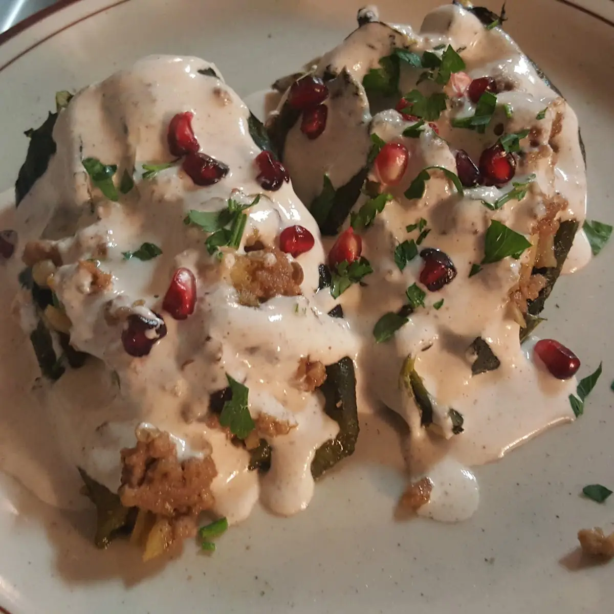 Chile Relleno En Nogada