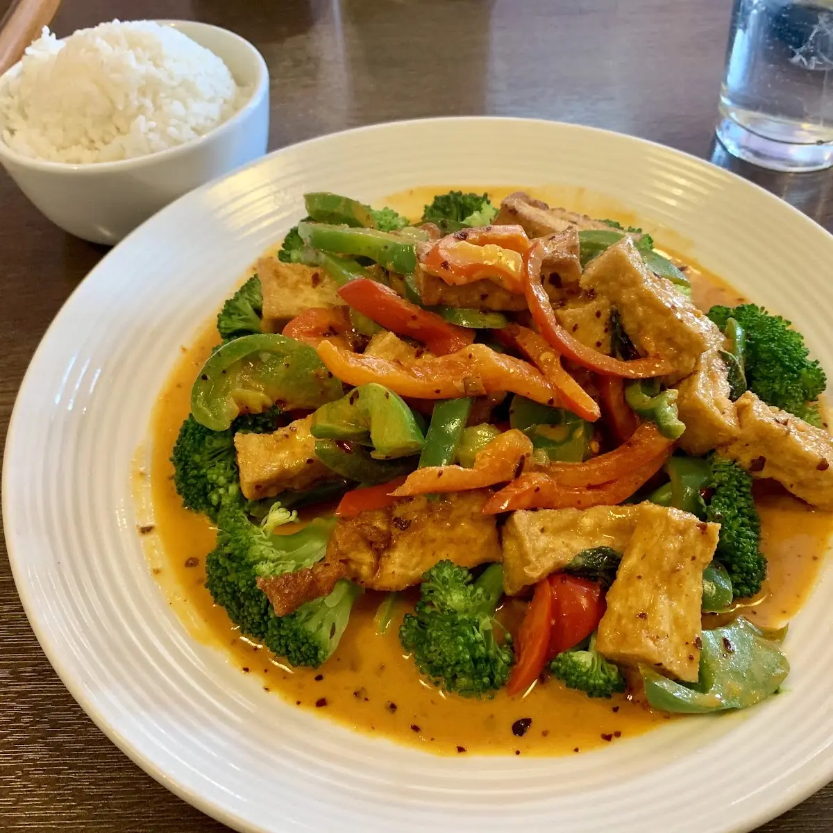 Red Curry Plate