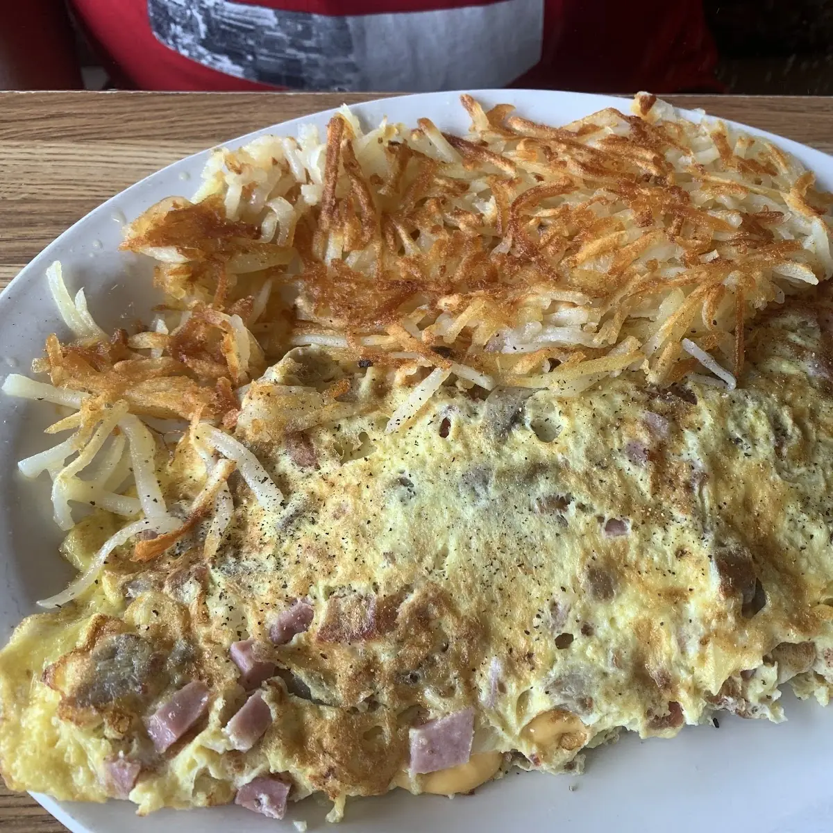Denver Omelette with Hash Browns