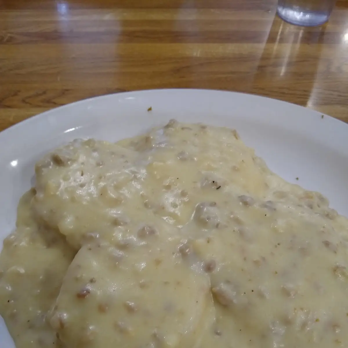 Sausage Gravy and Biscuits