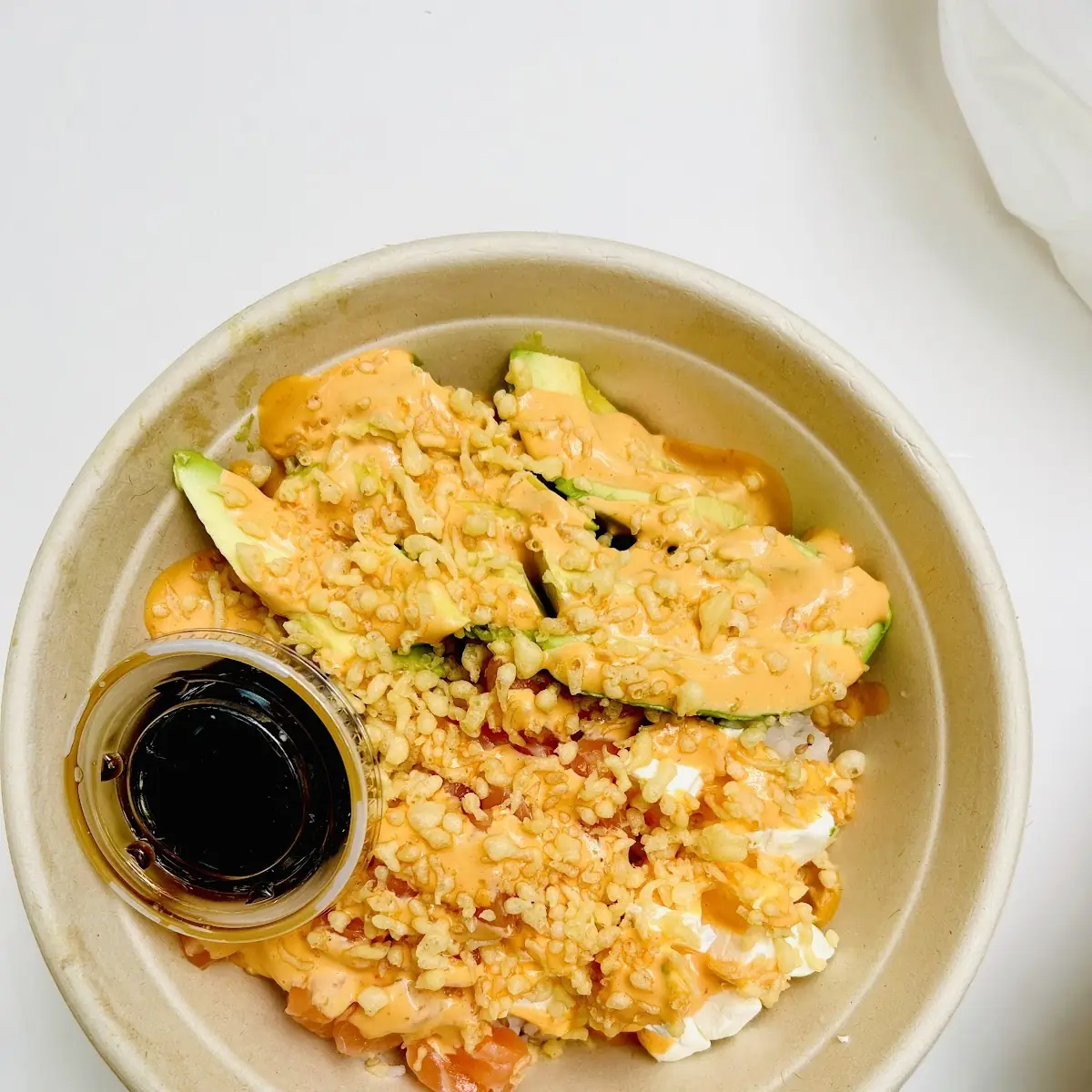 Salmon Sushi Bowl Lunch