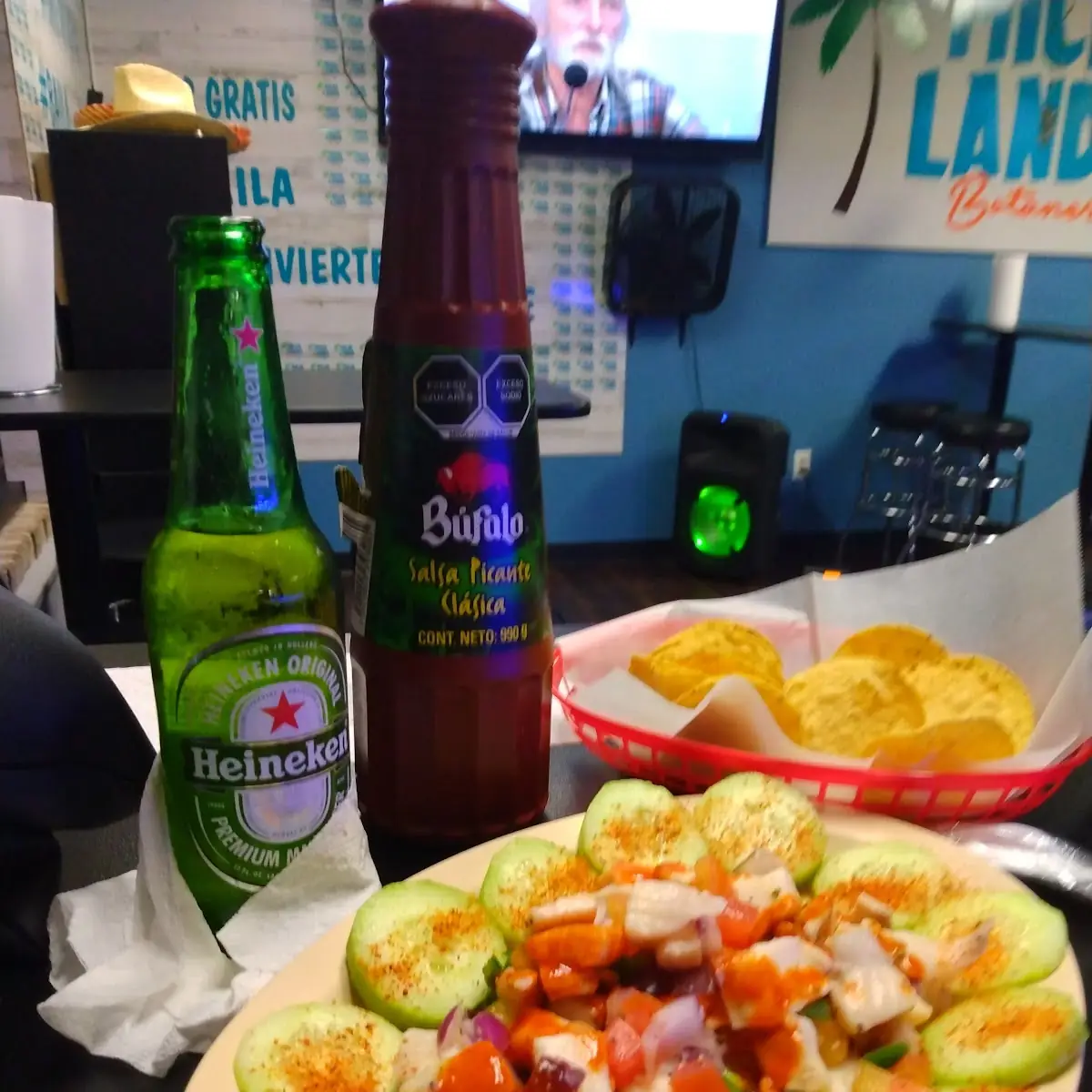 Plato. Ceviche