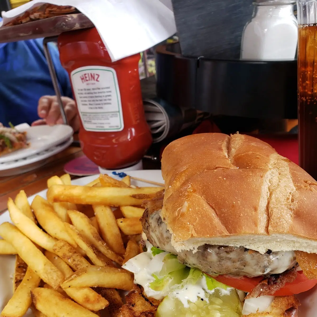 Bleu & Bacon Burger