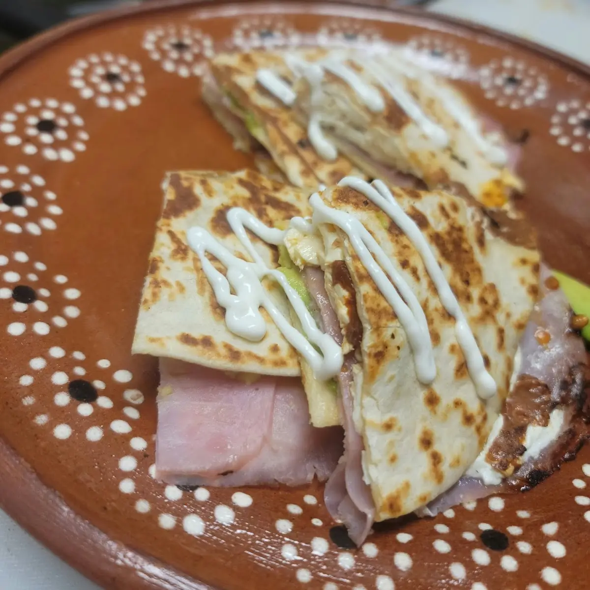 Quesadilla de Quesillo Y Papas Fritas