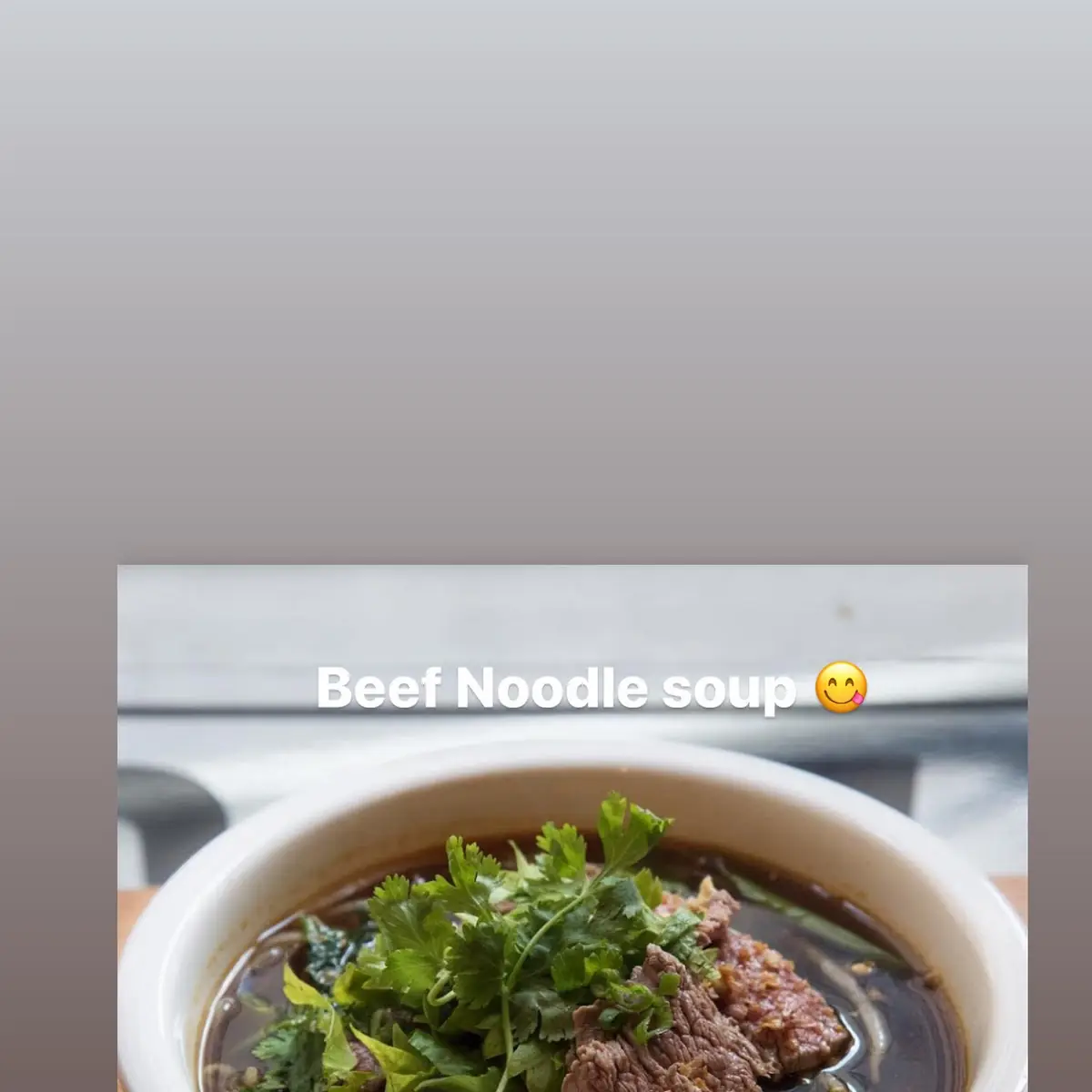 Beef Noodle Soup Bowl
