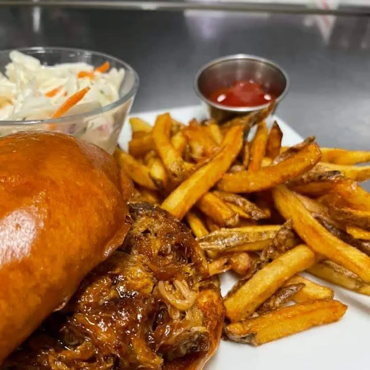 BBQ Pulled Pork Sandwich