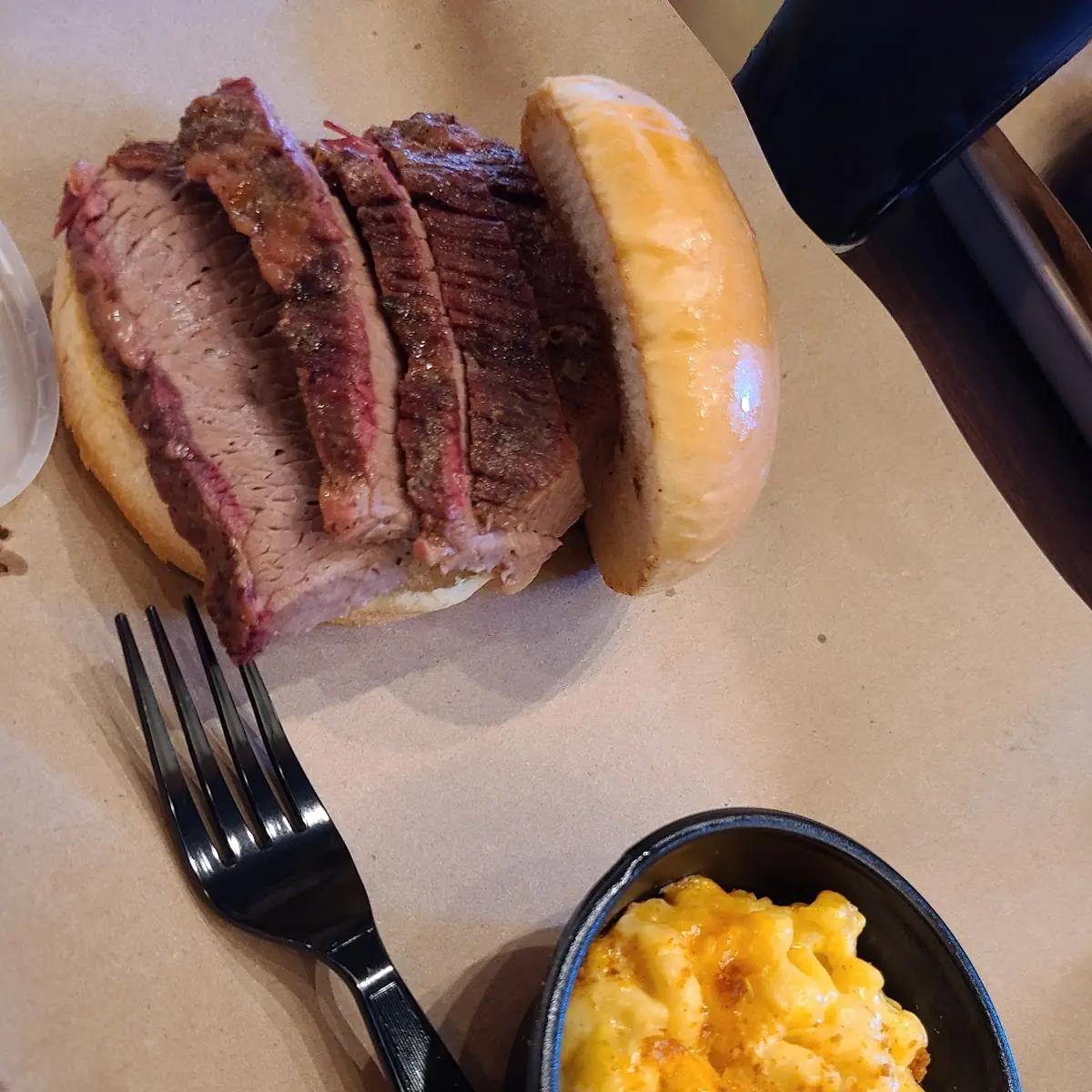Brisket and Mac N Cheese