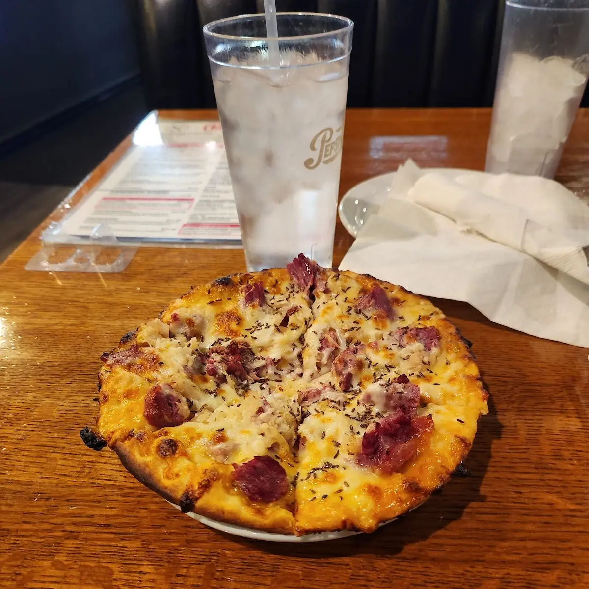 Reuben Pizza