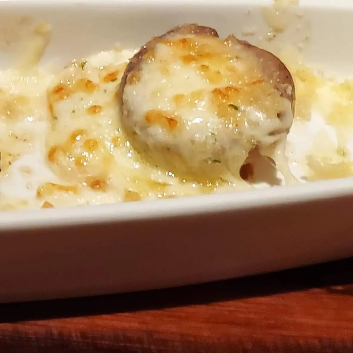White Cheddar Stuffed Mushrooms