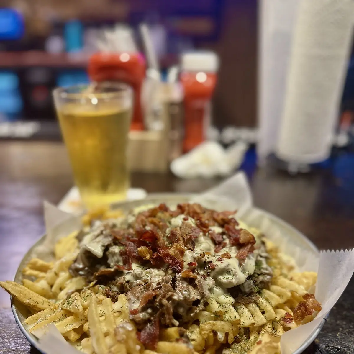Loaded Philly Cheese Fries