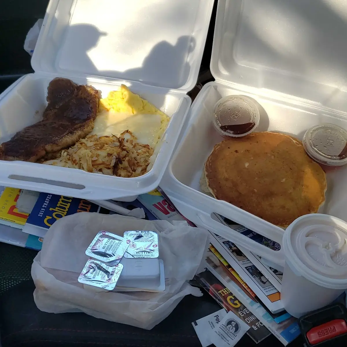 Steak Scrambled Eggs