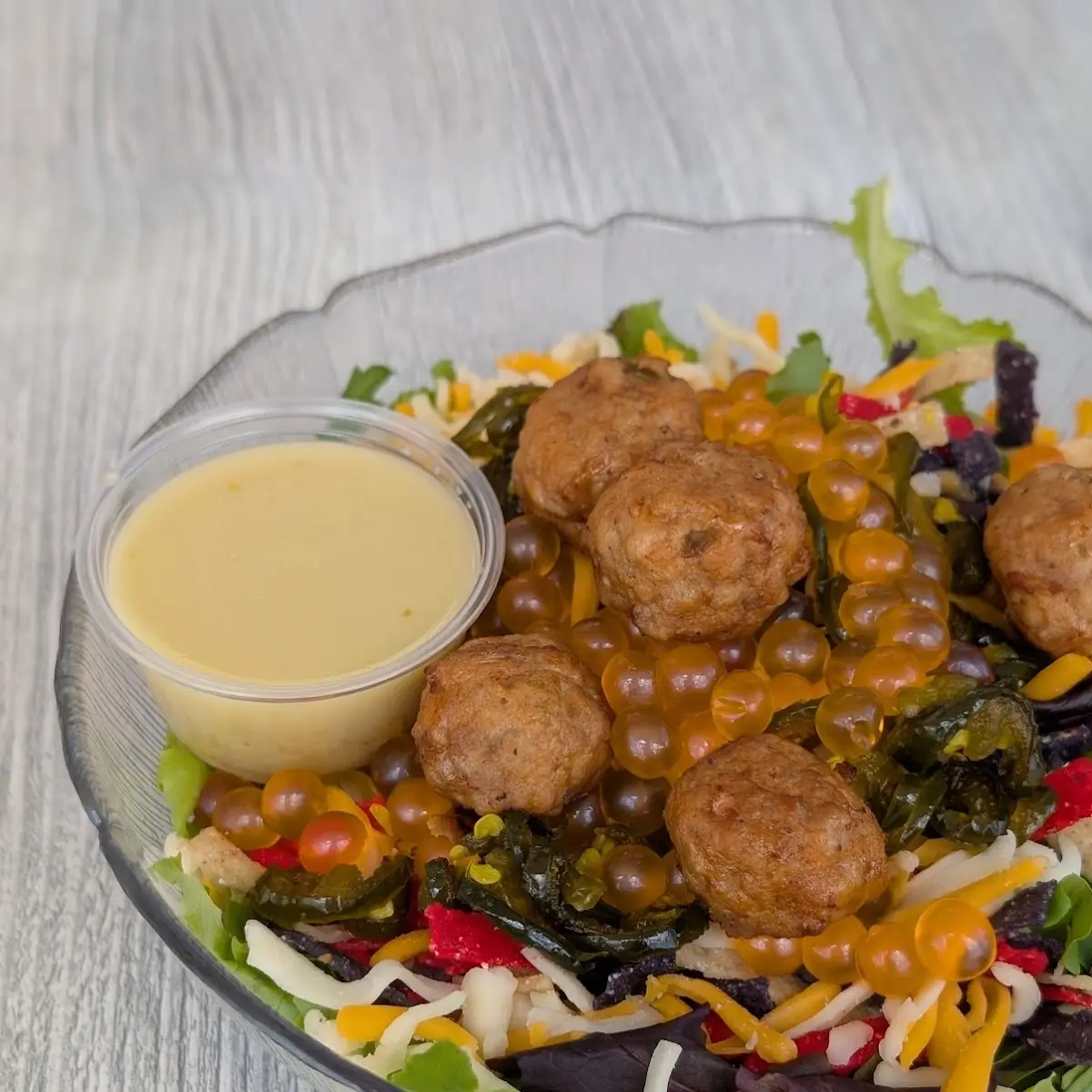 Great Balls of Fire Salad