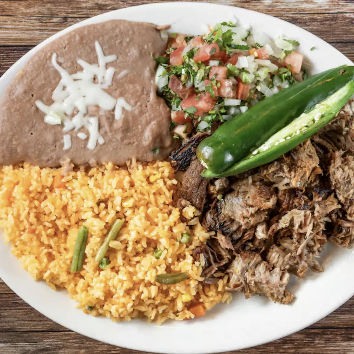 Barbacoa Plate