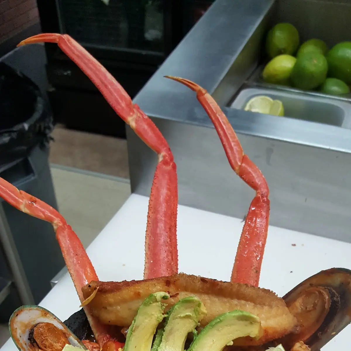 Botana Camarones Cucarachas