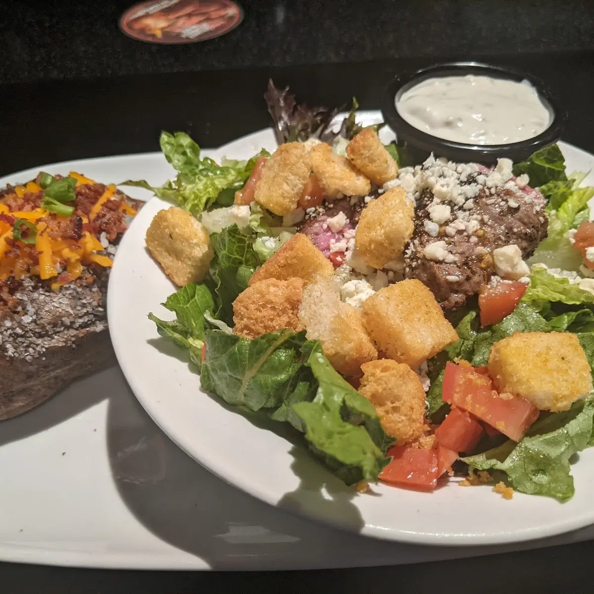 Pepper Steak Tip Salad