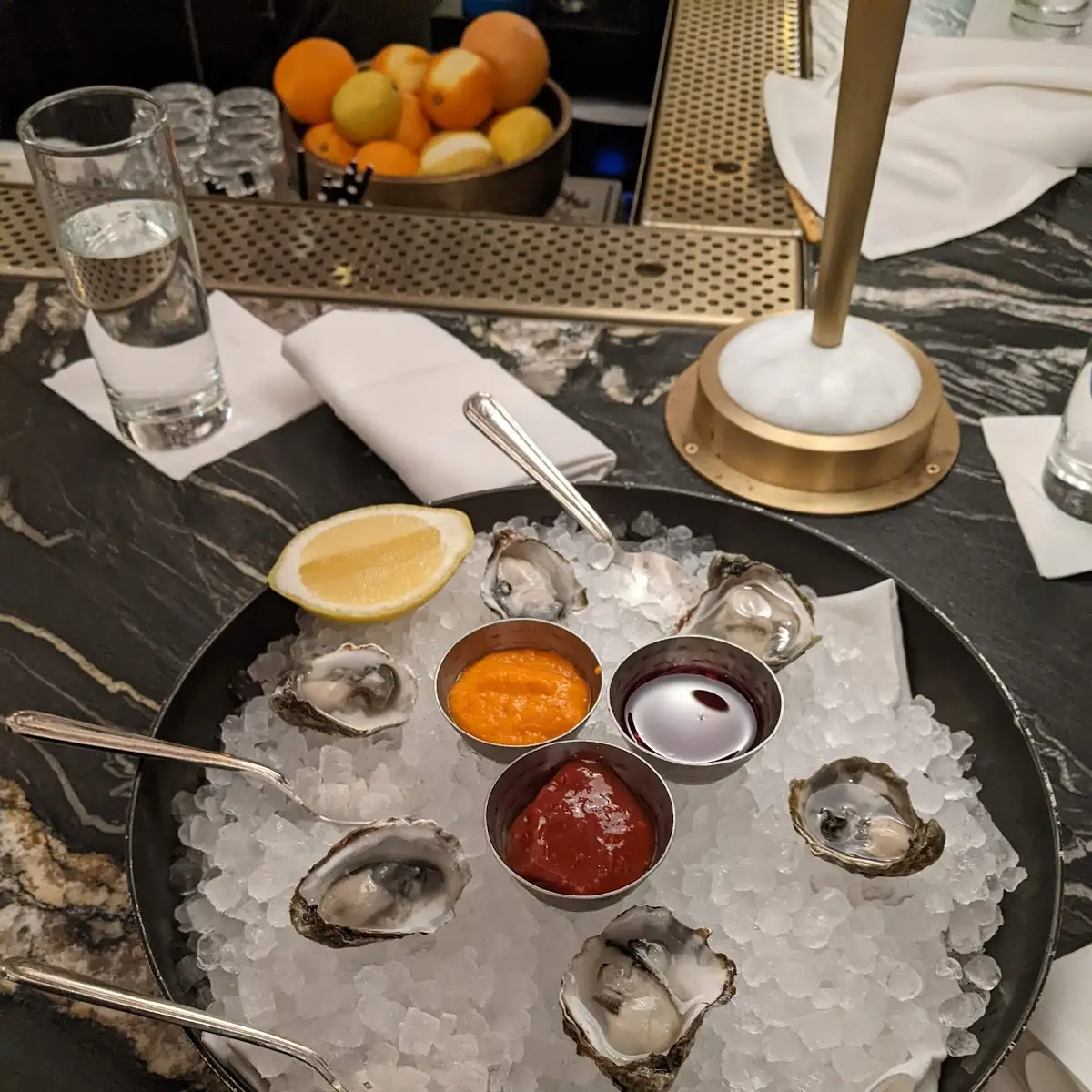 Oysters on the Half Shell