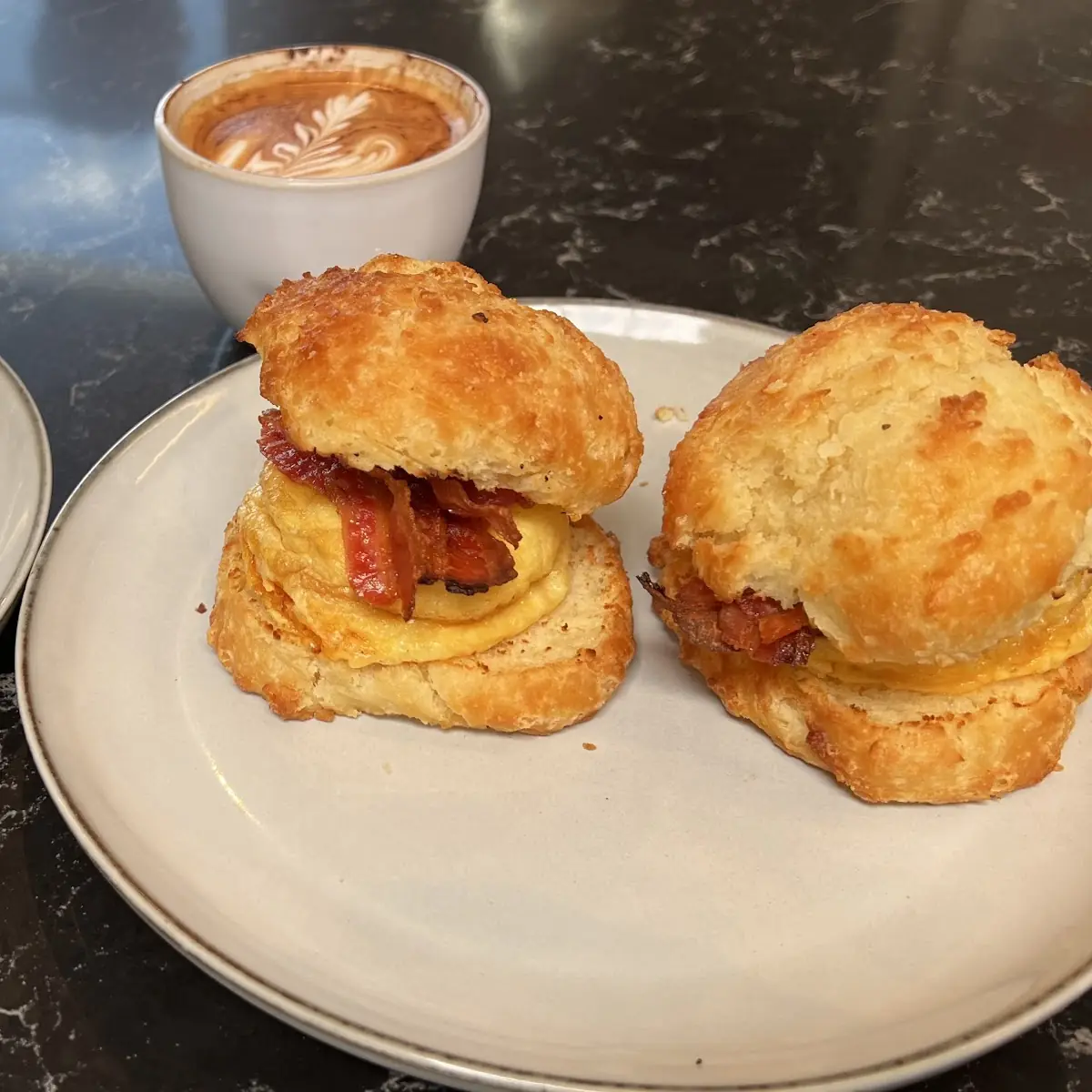 Bacon & Egg Biscuit