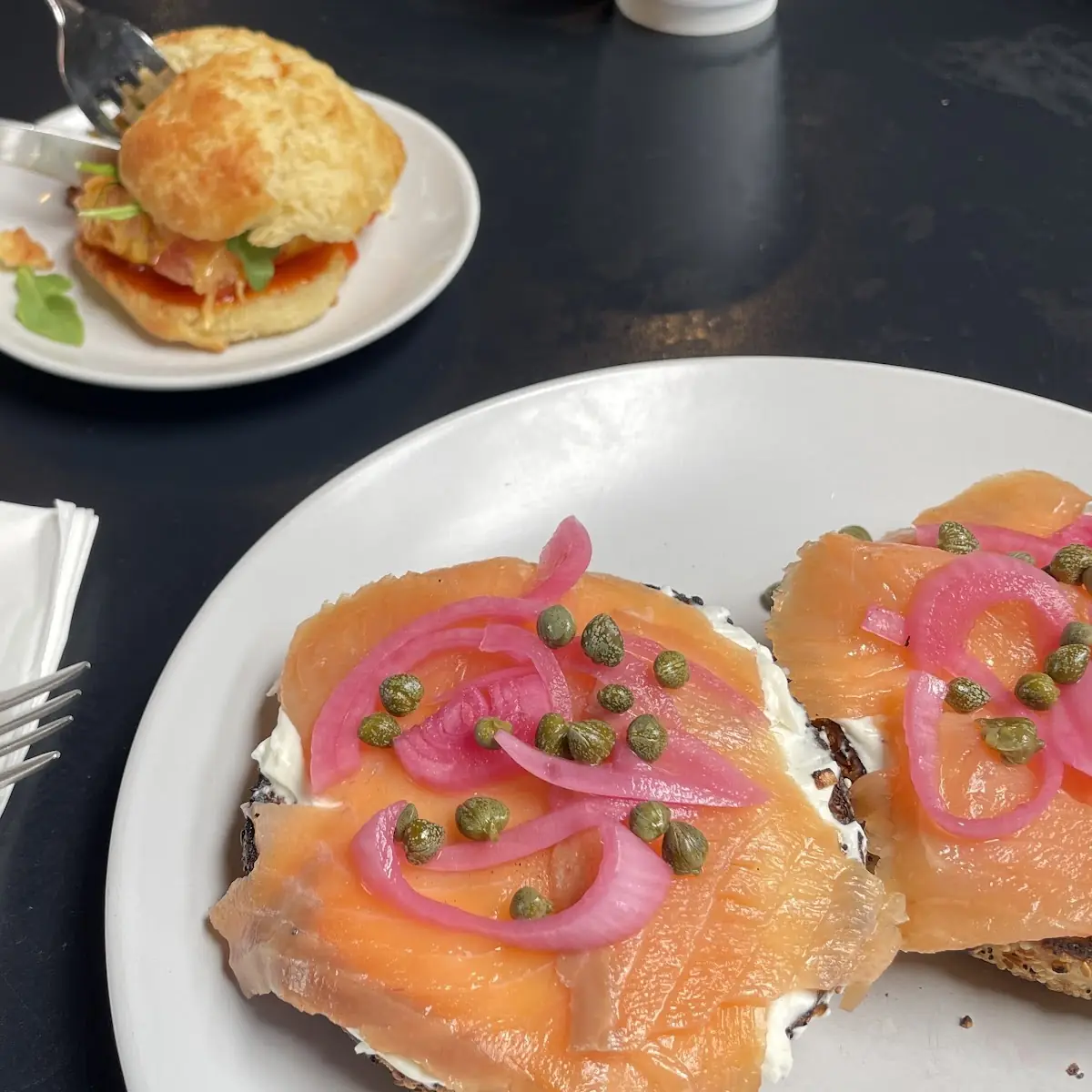 Smoked Salmon Bagel