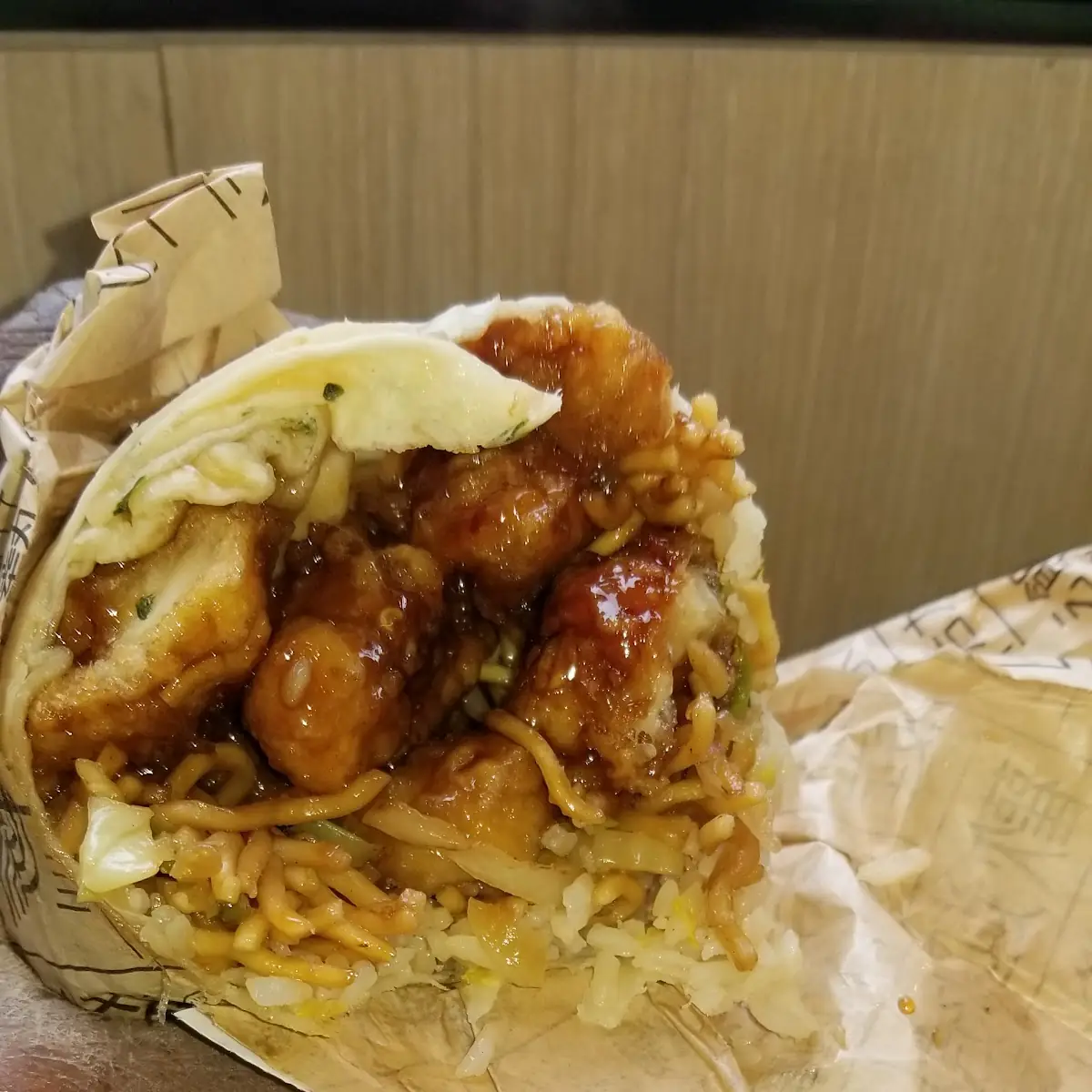 Orange Chicken Chow Mein