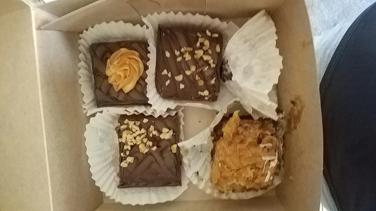 Brownie and German Chocolate Cake